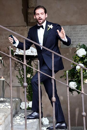 Weitere Bilder der Hochzeit von Michelle Hunziker und Tomaso Trussardi in der AZ-Klickstrecke.