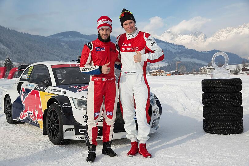 Andrea Dovizioso und Henrik Kristoffersen
