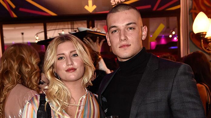 Luna Schweiger mit ihrem Ex-Freund Marvin Balletshofer. Der Jungunternehmer starb am Wochenende bei einem Autounfall.