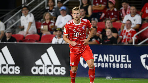 Matthijs de Ligt debütierte gegen D.C. United im Bayern-Dress.