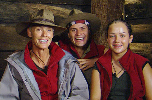 Brigitte Nielsen (li.), Kim Debkowski und Rocco Stark: Diese drei Stars kämpften am Samstagabend um den Sieg im Dschungelcamp.