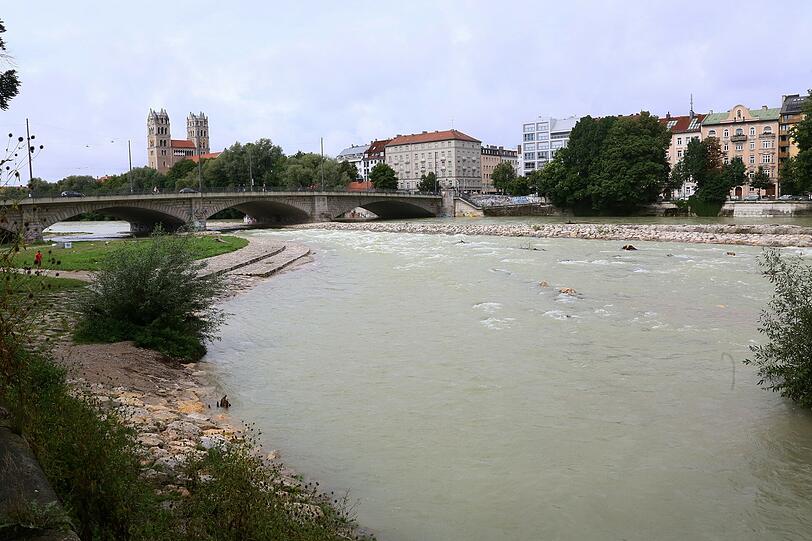 Ein Stück wilde Natur mitten in der Stadt &ndash; die Bilder von der Isar am Wochenende.