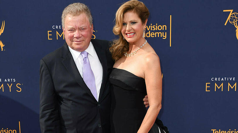 William Shatner und seine Frau bei einem gemeinsamen Auftritt