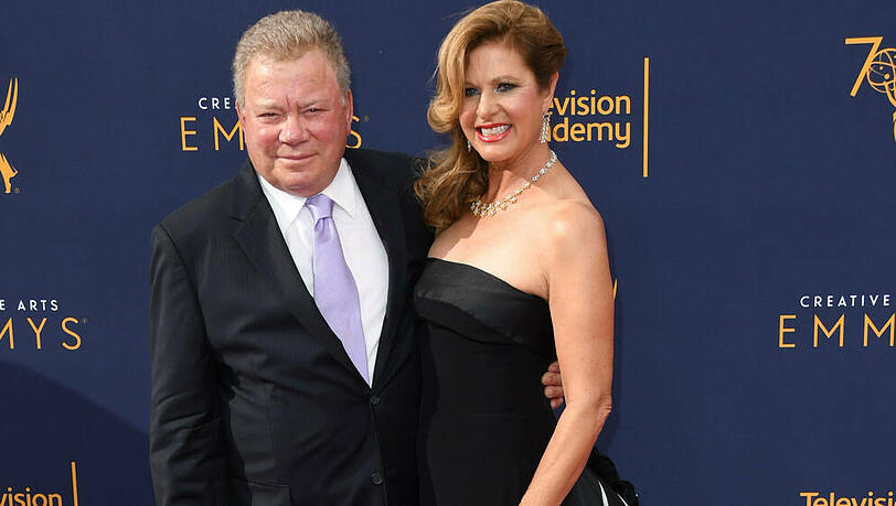 William Shatner und seine Frau bei einem gemeinsamen Auftritt William Shatner und seine Frau bei einem gemeinsamen Auftritt