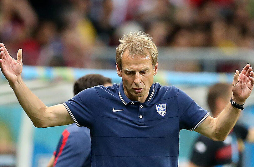 Nur ein Punkt gegen panama, aber eine Runde weiter: Trainer Jürgen Klinsmann und seine US-Boys.
