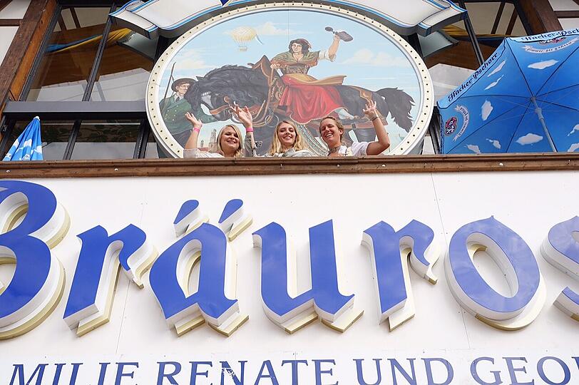 In der Bräurosl war heute Gaysunday.