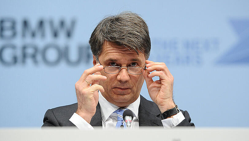 BMW-Chef Harald Krüger bei der Bilanzpressekonferenz in München. Foto: Andreas Gebert BMW-Chef Harald Krüger bei der Bilanzpressekonferenz in München. Foto: Andreas Gebert