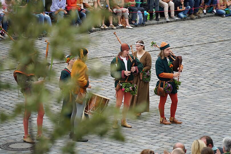 Landshuter Hochzeit 2017 - Der erste Hochzeitsumzug in Bildern