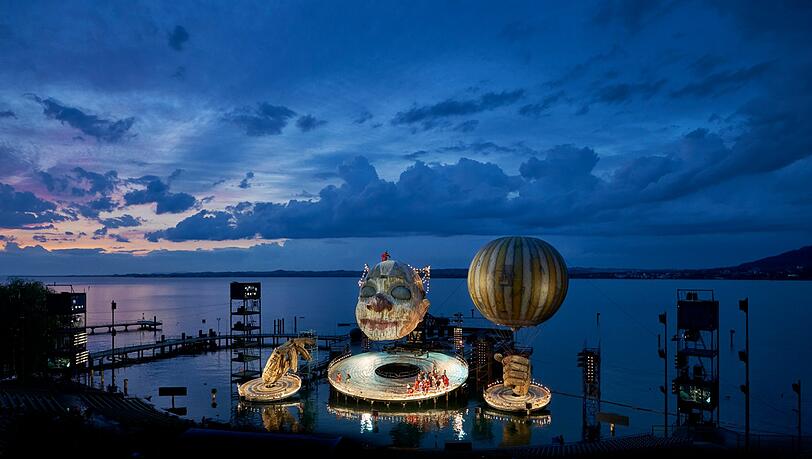 "Rigoletto" auf dem Bodensee. "Rigoletto" auf dem Bodensee.