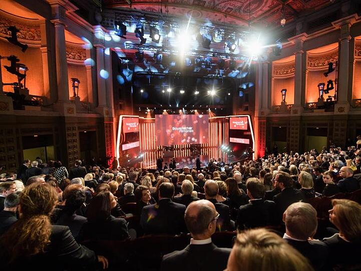 Die Verleihung des Bayerischen Filmpreises findet traditionell im Prinzregententheater statt.