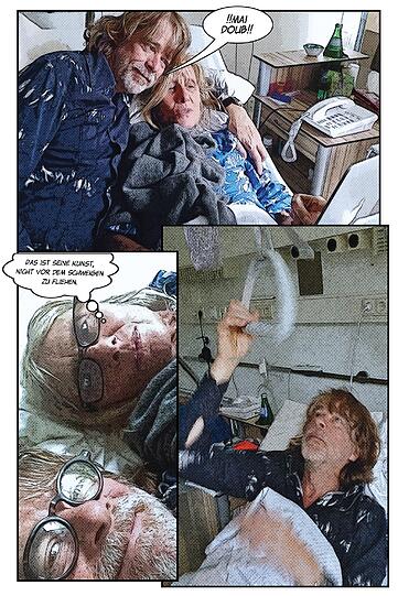 &bdquo;Gute Geister helfen, klar&ldquo;: Besuch von Komiker Helge Schneider.