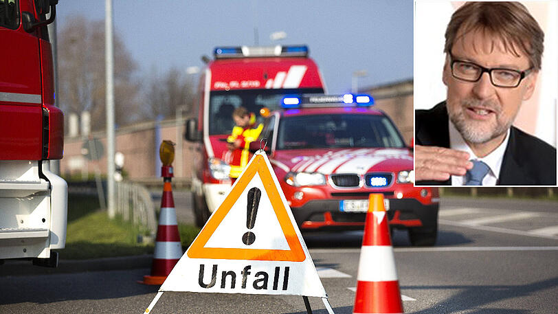 Der Pfaffenhofener Landrat Martin Wolf wurde bei einem Unfall nahe München schwerst verletzt. (Symbolfoto)