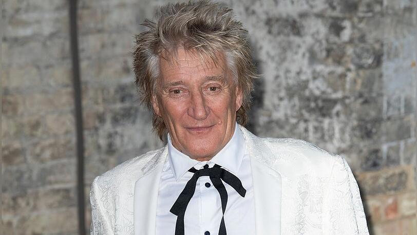 Sänger Rod Stewart hat eine große Familie. Sänger Rod Stewart hat eine große Familie.