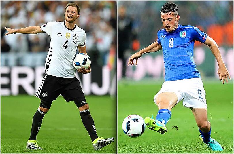 Benedikt Höwedes gegen Alessandro Florenzi - 1,5:0,5