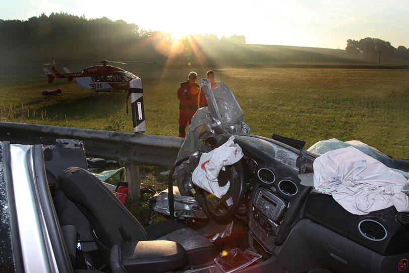 Bilder vom Unfallort.