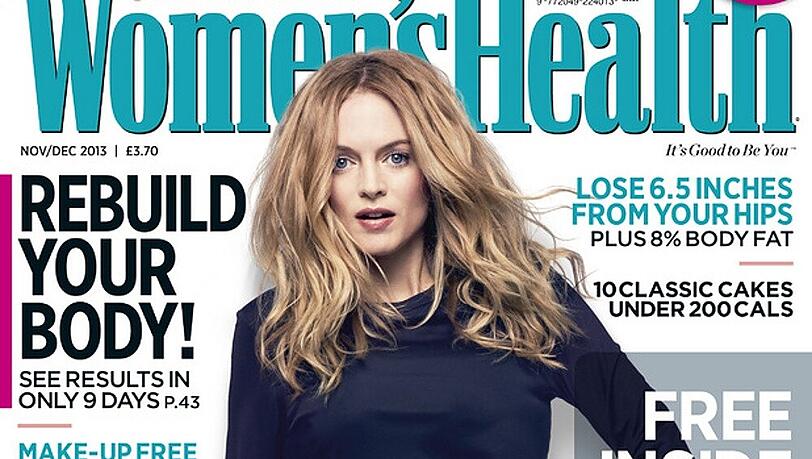 Heather Graham auf dem Cover der britischen Frauenzeitschrift "Women's Health" Heather Graham auf dem Cover der britischen Frauenzeitschrift "Women's Health"