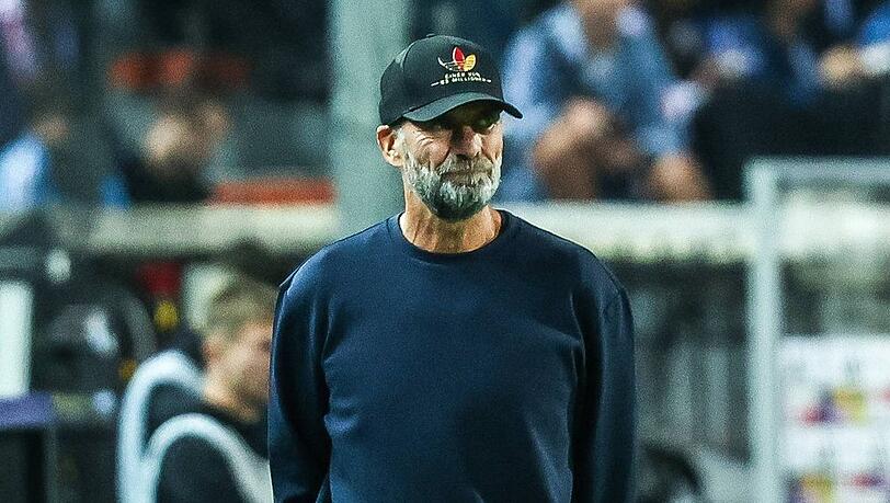 J&uuml;rgen Klopp w&auml;hrend des Nations-League-Spiels Deutschland gegen Griechenland am 4. Oktober.