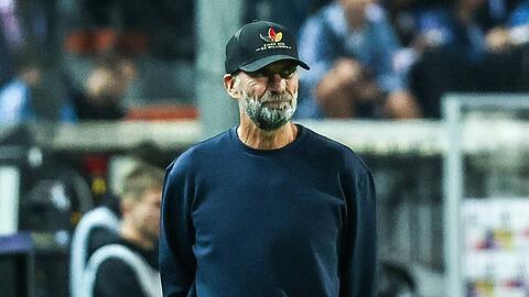 J&uuml;rgen Klopp w&auml;hrend des Nations-League-Spiels Deutschland gegen Griechenland am 4. Oktober.