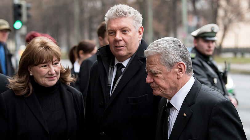 Oberbürgermeister begrüßte in München zur Trauerfeier auch Bundespräsident Jochim Gauck.
