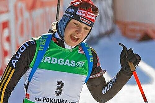 Bei den Winterspielen von Vancouver soll sie auch in der Langlauf-Staffel starten: Magdalena Neuner.