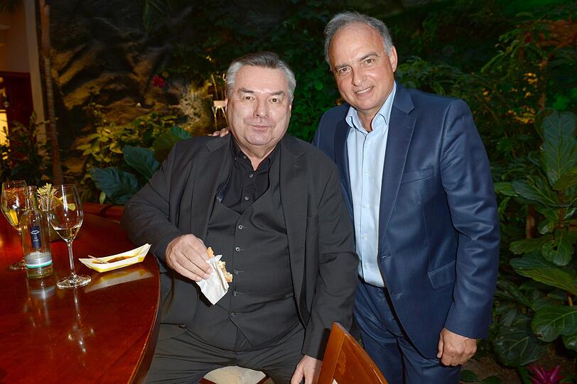 Waldemar Hartmann und Hansi Müller