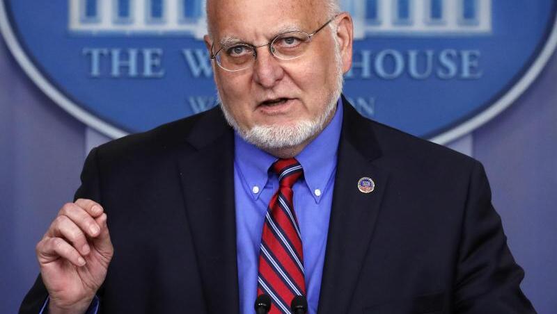Robert Redfield, Direktor der US-Gesundheitsbehörde CDC. Robert Redfield, Direktor der US-Gesundheitsbehörde CDC.