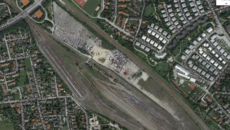 An der Bahnanlage an der Bergsonstraße lief die Aubingerin über die Gleise. An der Bahnanlage an der Bergsonstraße lief die Aubingerin über die Gleise.