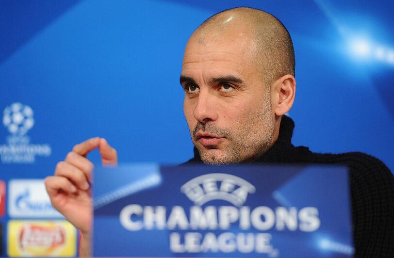 Pep Guardiola war sichtlich mitgenommen vom Spiel.