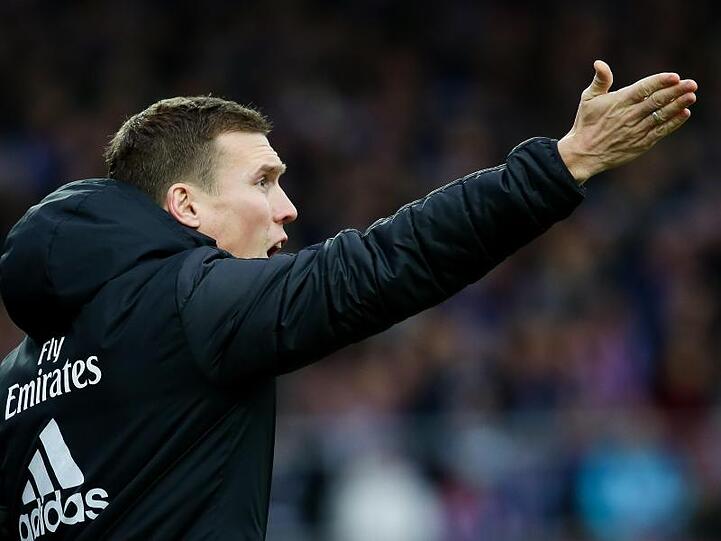 Musste seine erste Niederlage mit dem HSV hinnehmen: Trainer Hannes Wolf.