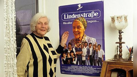 Annemarie Wendl schrieb mit ihrer Rolle in der "Lindenstra&szlig;e" Fernsehgeschichte.