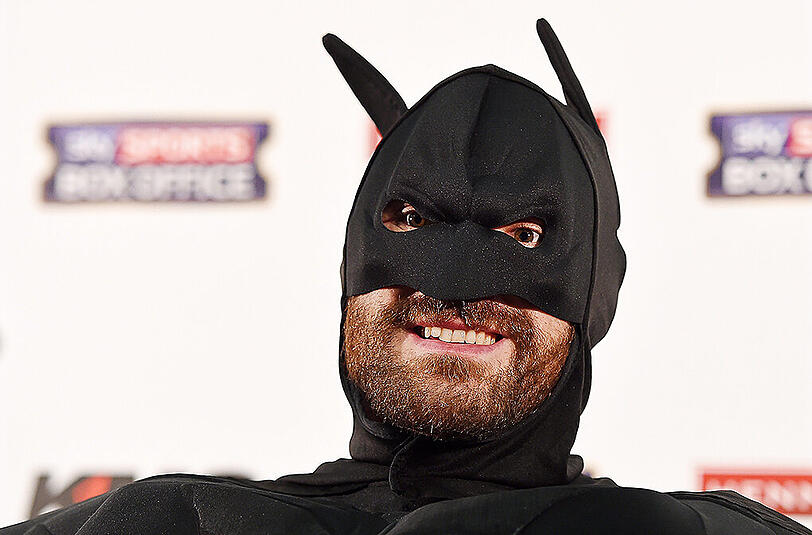 Spaßvogel: Tyson Fury.