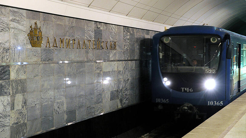 In der Metro von St. Petersburg hat es eine verheerende Explosion gegeben. (Archivfoto)