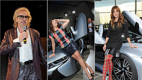 Thomas Gottschalk, Christine Neubauer, Alexandra Kamp: Promis feiern mit BMW den Marktstart des neuen i8. Die Bilder von der Party in München...