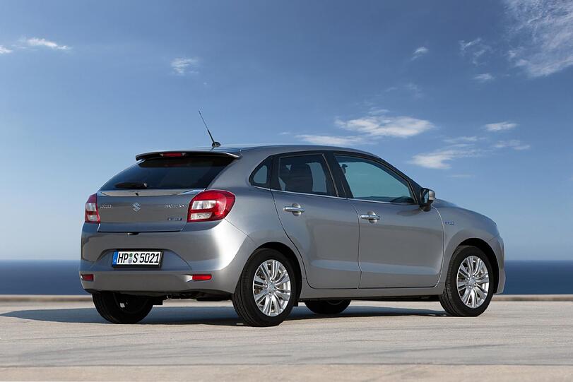 Der neue Suzuki Baleno ist innen wie außen ein gelungener Kleinwagen mit reichlich Platz.