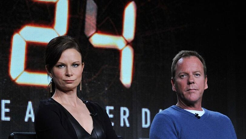 Mary Lynn Rajskub und Kiefer Sutherland bei der Vorstellung von "24: Live Another Day" Mary Lynn Rajskub und Kiefer Sutherland bei der Vorstellung von "24: Live Another Day"