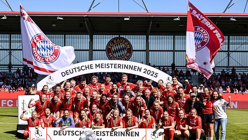 Sie sind die Gejagten: Die Bayern-Fußballerinnen.