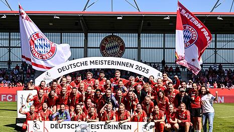 Sie sind die Gejagten: Die Bayern-Fußballerinnen.