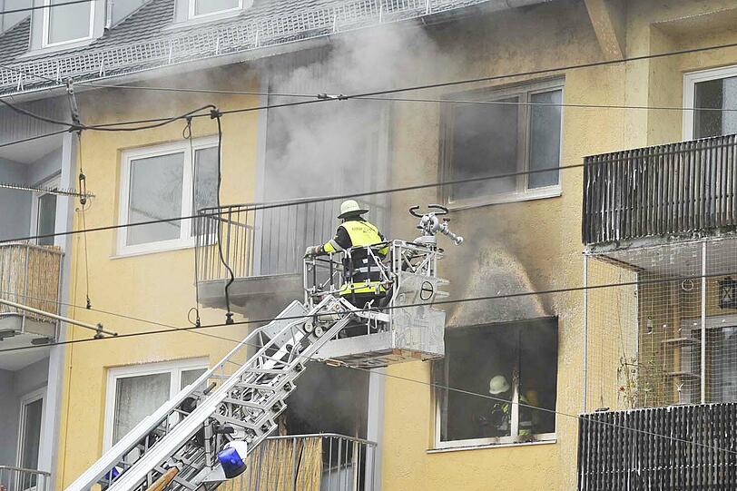 Wohnungsbrand in der Berg-am-Laim-Straße - die Bilder.