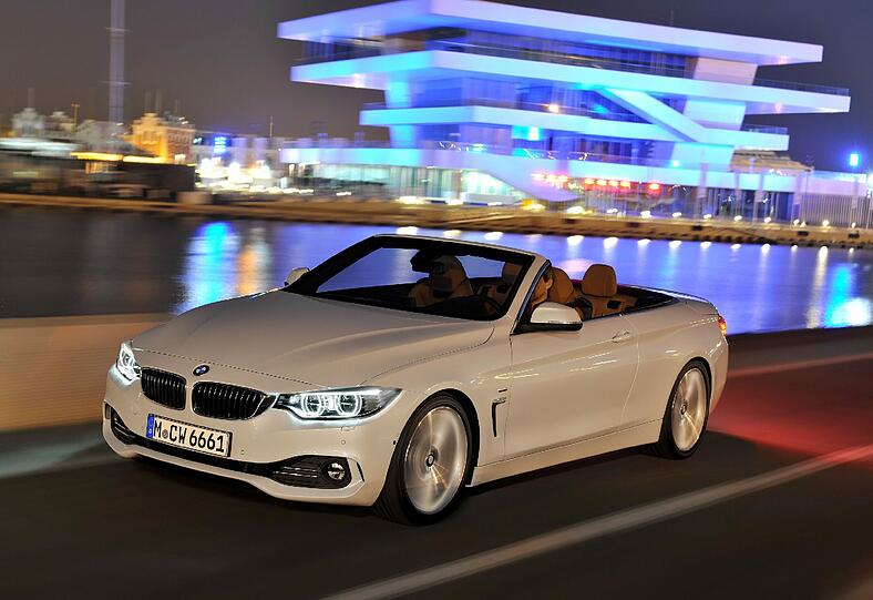 Kommt pünktlich zur nächsten Open-Air-Saison auf den Markt: Das 4er Cabrio von BMW startet im März.