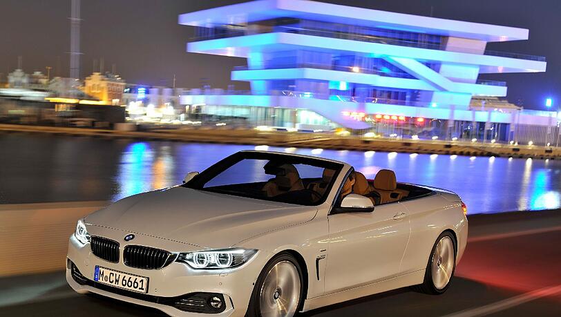Kommt pünktlich zur nächsten Open-Air-Saison auf den Markt: Das 4er Cabrio von BMW startet im März. Kommt pünktlich zur nächsten Open-Air-Saison auf den Markt: Das 4er Cabrio von BMW startet im März.