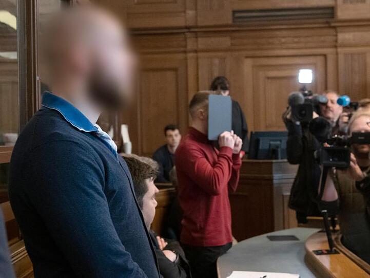Marvin N. (l.) und Hamdi H. warten auf ihr Urteil - und das lautete erneut auf lebenslange Haft wegen Mordes.
