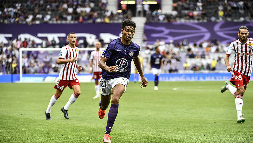Gilt als hochveranlagter Offensivspieler: Amine Adli von Toulouse. Gilt als hochveranlagter Offensivspieler: Amine Adli von Toulouse.