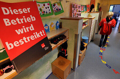 Keine Kinder, keine Erzieher: So schaut&rsquo;s heute wohl in vielen der 423 städtischen Kindergärten, Krippen, Horten und Tagesheimen in München aus.