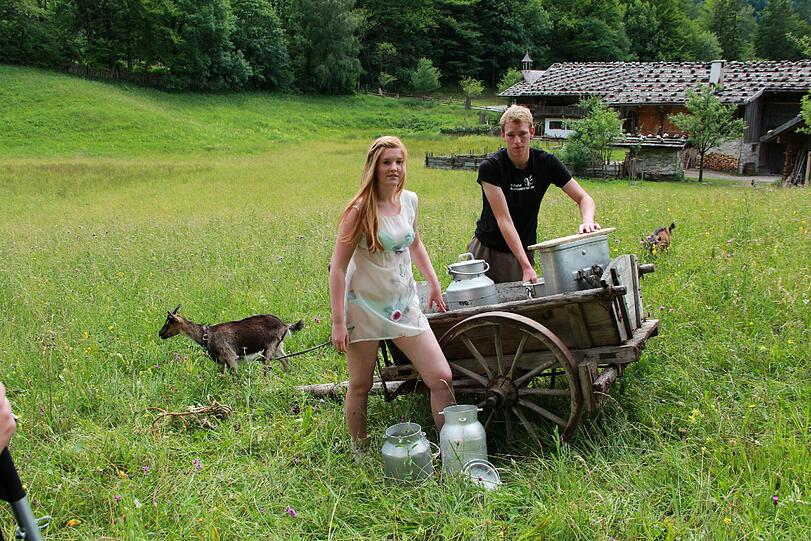 Making-Of: So ist der Deutsche Bauernkalender für 2013 entstanden. Die Bilder vom Shooting in München