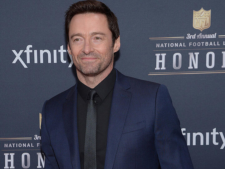 Beweist auch im Radio Humor: Hugh Jackman