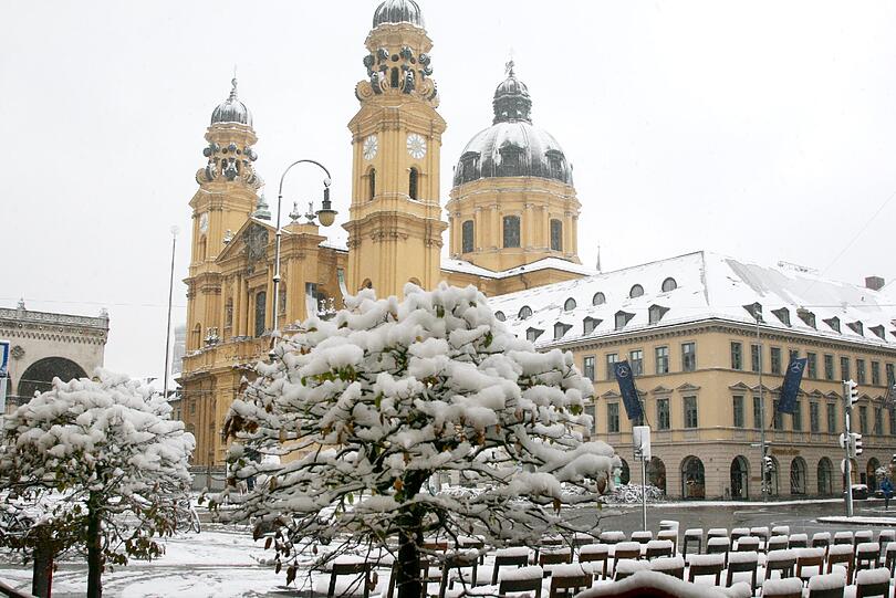 Schnee in München: So schaut's aus, wenn's kalt wird. Die Bilder aus den vergangenen Jahren.