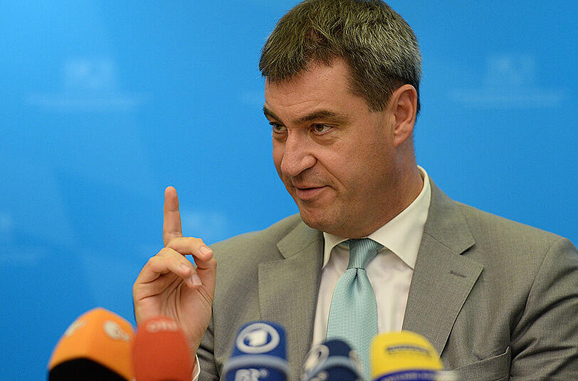 Markus Söder vermutet, dass viele Menschen wegen der 140 Euro nach Deutschland kommen.