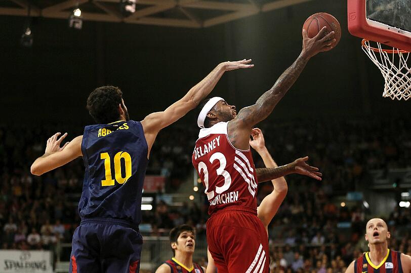 Zuletzt trafen die Bayern-Basketballer 2013 auf den FC Barcelona.