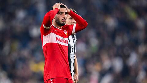 Sein Tor kurz nach der Pause wurde zurückgenommen: VfB-Stürmer Deniz Undav.