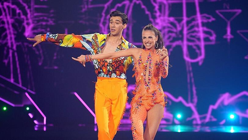 Diego Pooth und Ekaterina Leonova im "Let's Dance"-Finale.